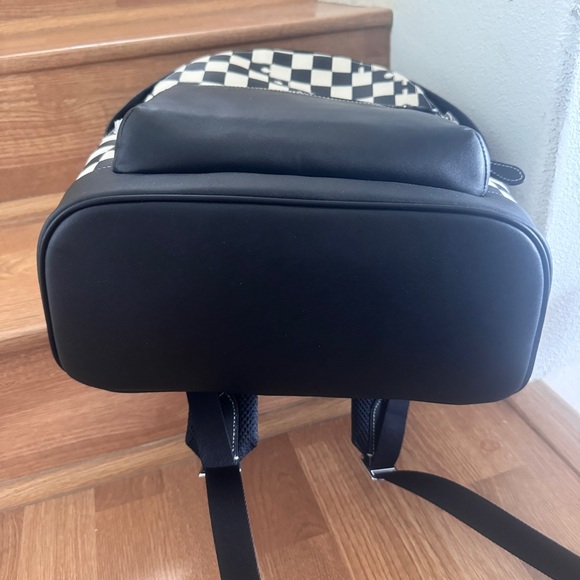Coach West Backpack With Checkerboard Print CR207 - Picture 4 of 9
